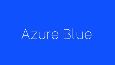 azure blue